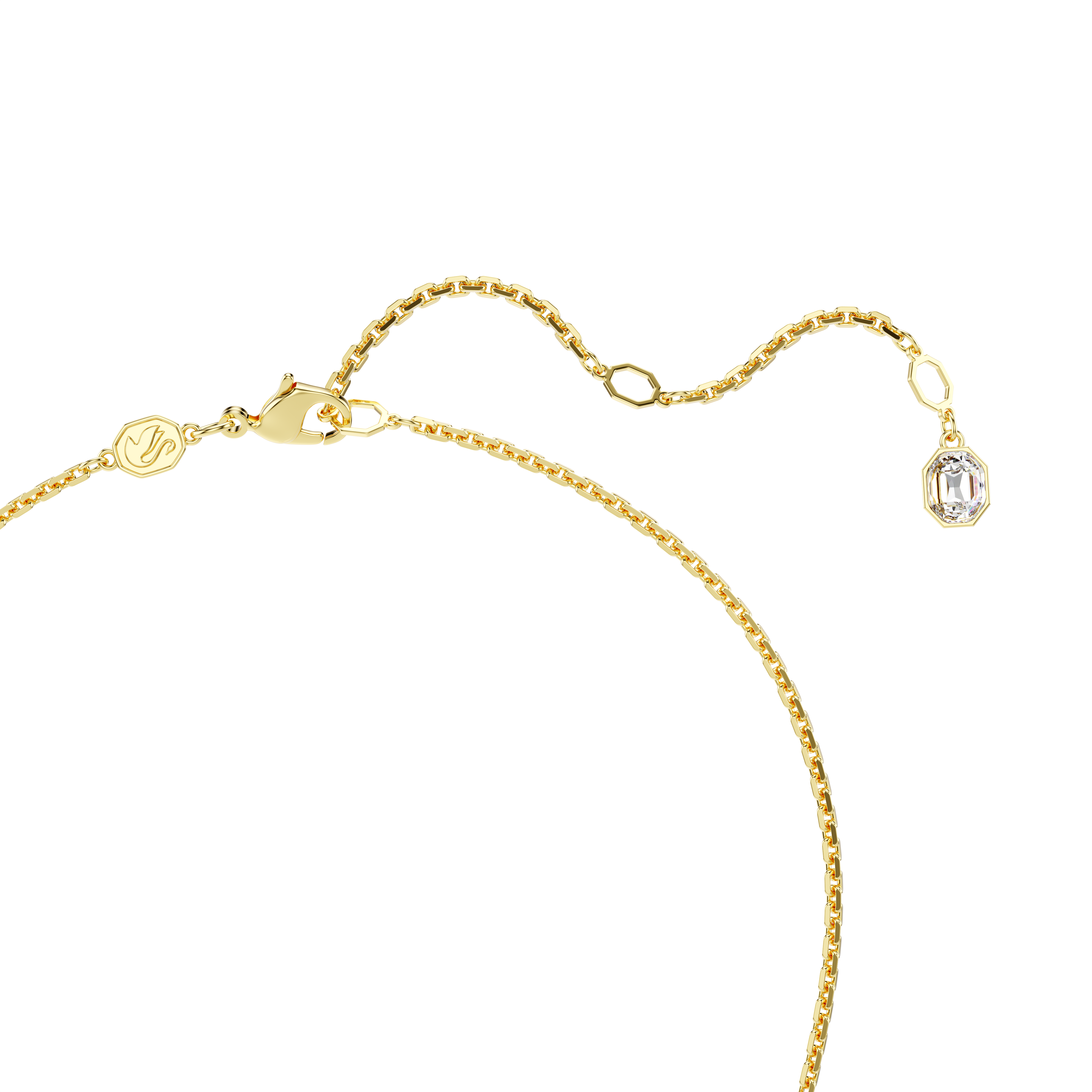 Swarovski Idyllia pendant, Mixed cuts, Flower, Multicolored, Gold-tone plated 5721668