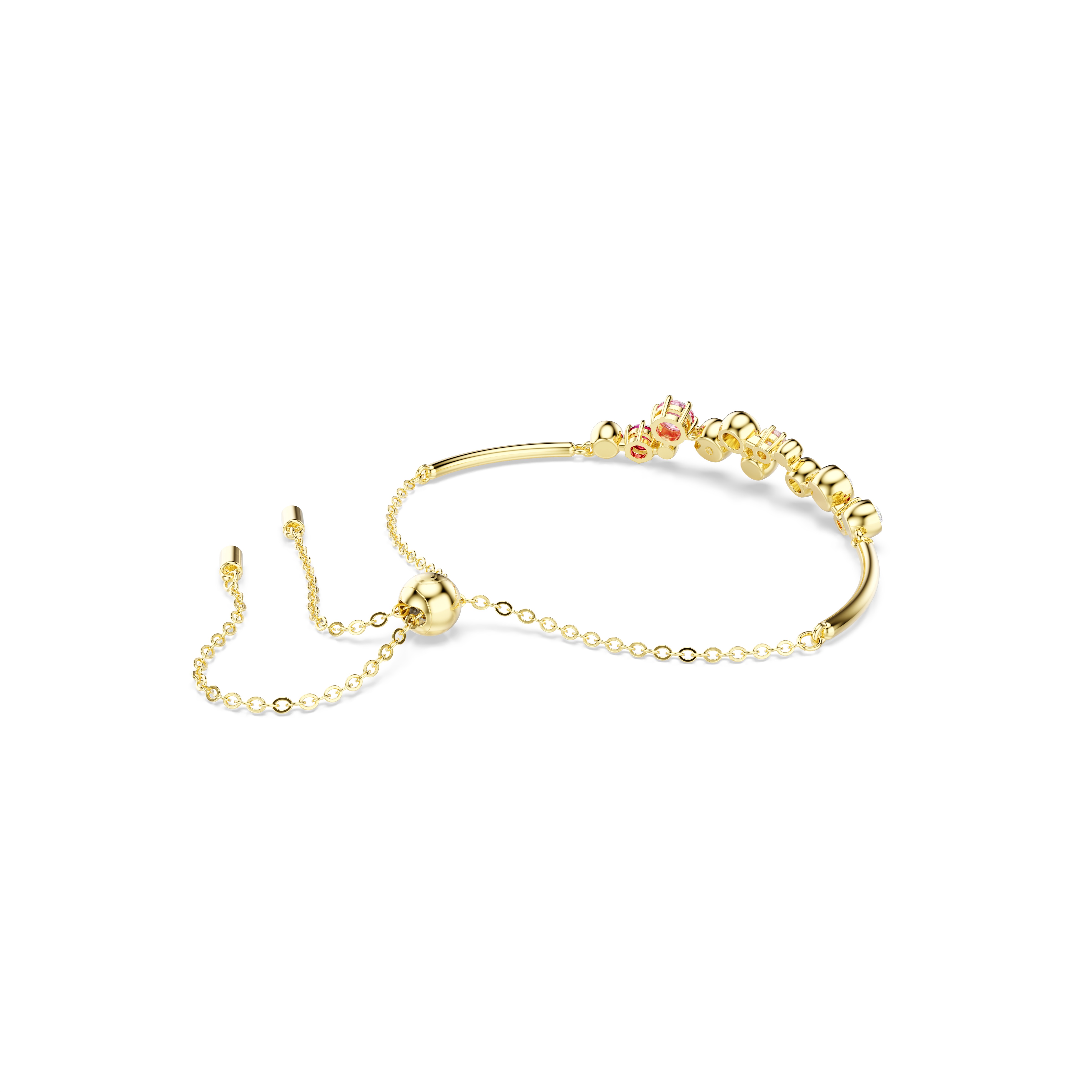 Swarovski Constella bracelet, Mixed cuts, Multicolored, Gold-tone plated 5722476