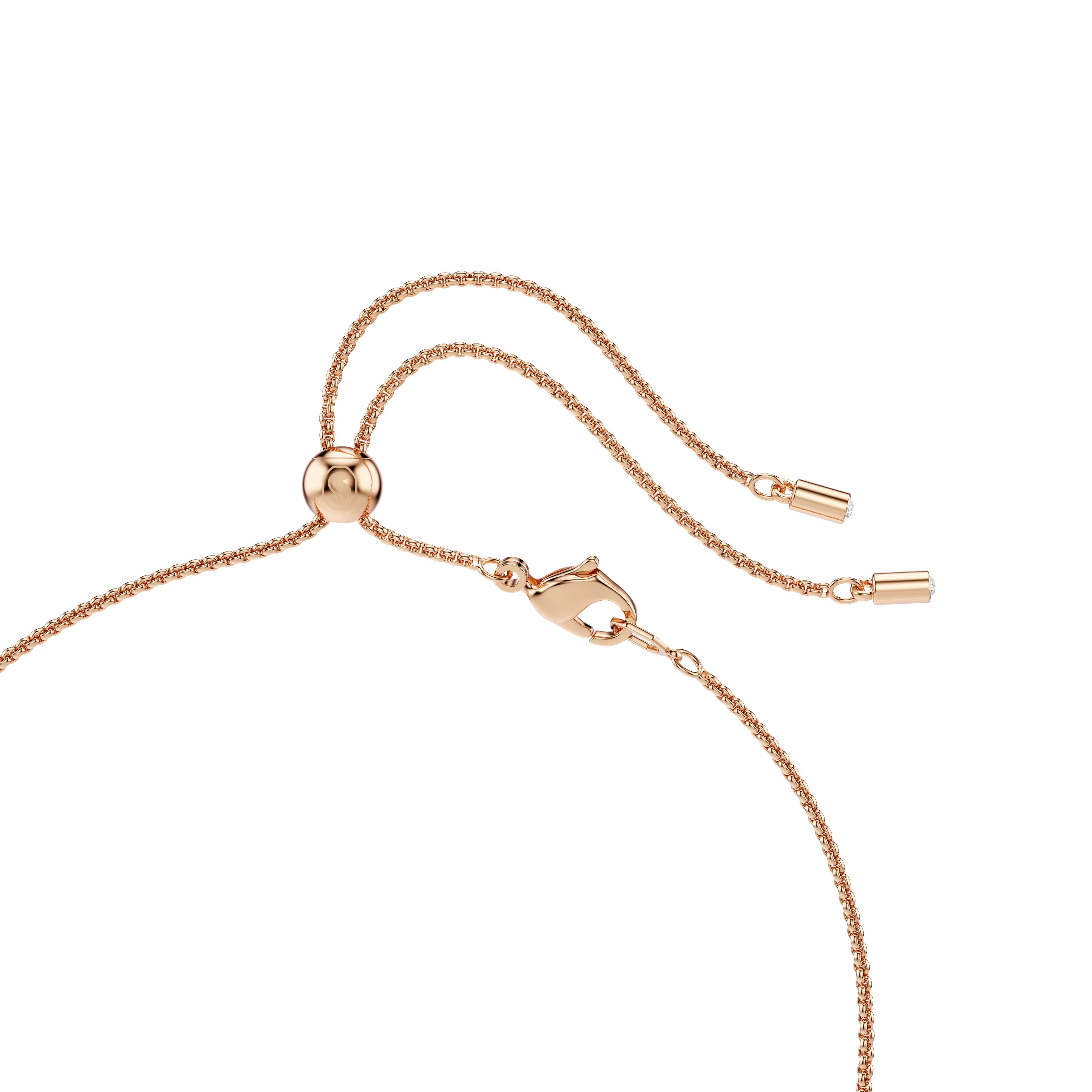 Swarovski Constella pendant, Crystal pearl, Round cut, White, Rose gold-tone plated 5728589