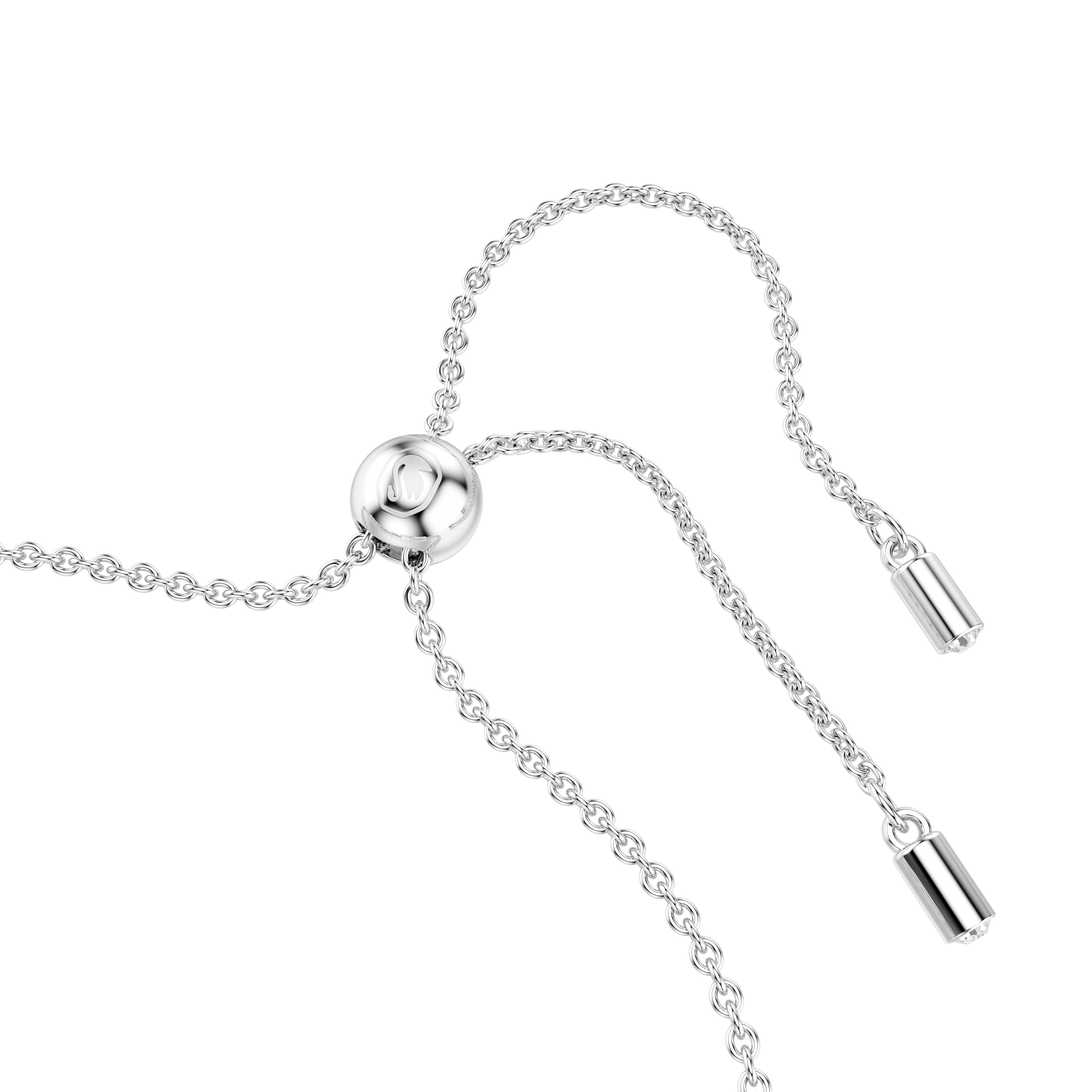 Swarovski Matrix Tennis bracelet, Mixed cuts, Blue, Rhodium plated 5732266