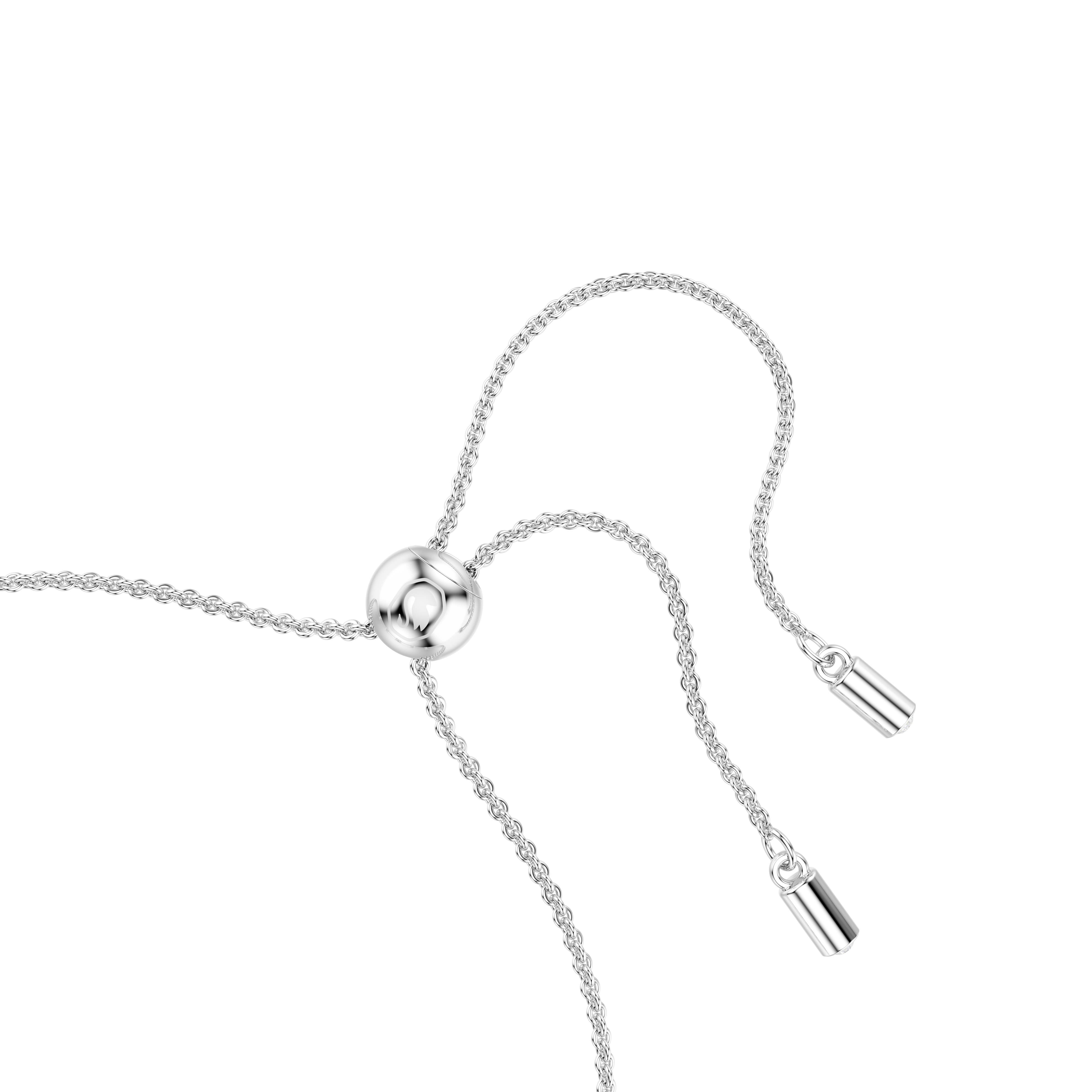 Swarovski Magic bracelet, Snowflake, Blue, Rhodium plated 5734244