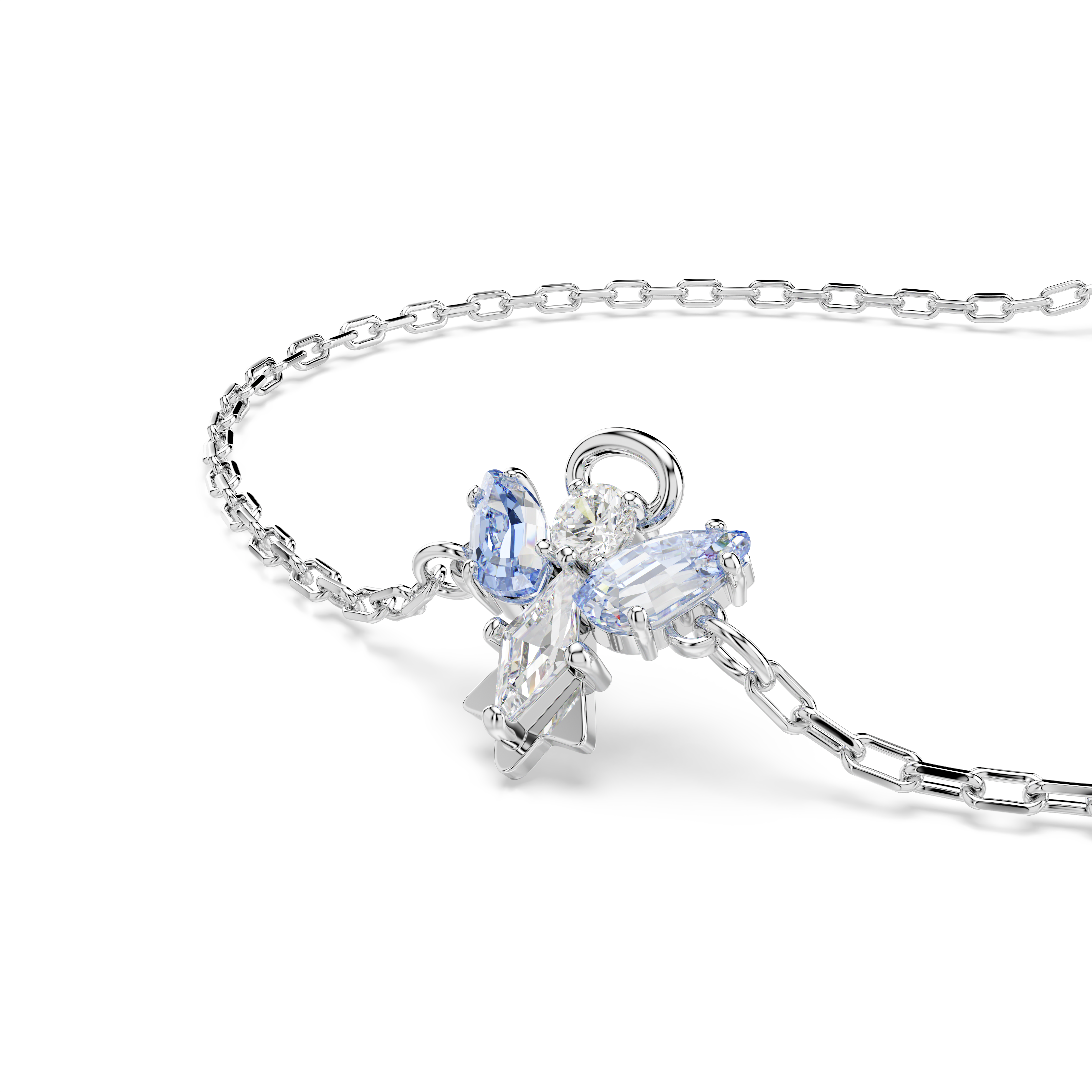 Swarovski Magic bracelet, Angel, Blue, Rhodium plated 5734263