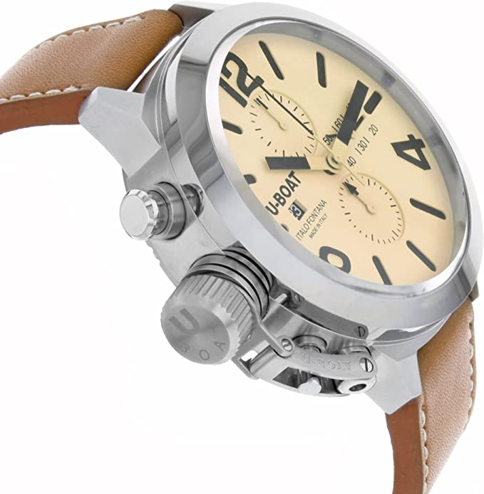 U-Boat Classico Beige/Leather Ø50 mm 7433/A