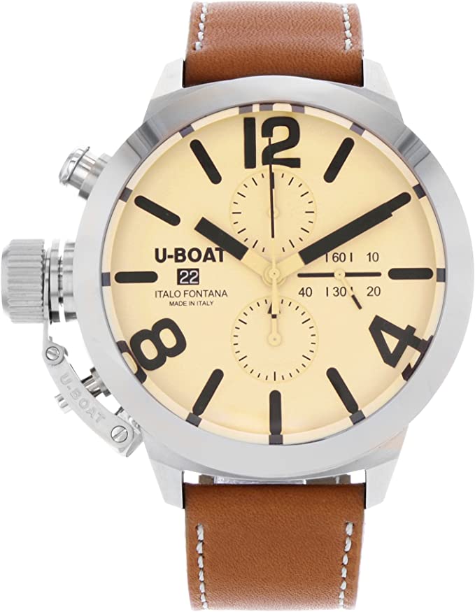 U-Boat Classico Beige/Leather Ø50 mm 7433/A