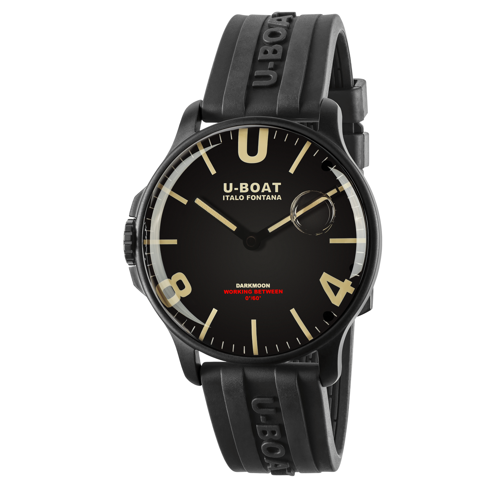 U-boat DARKMOON 44MM BLACK IPB 8464/B