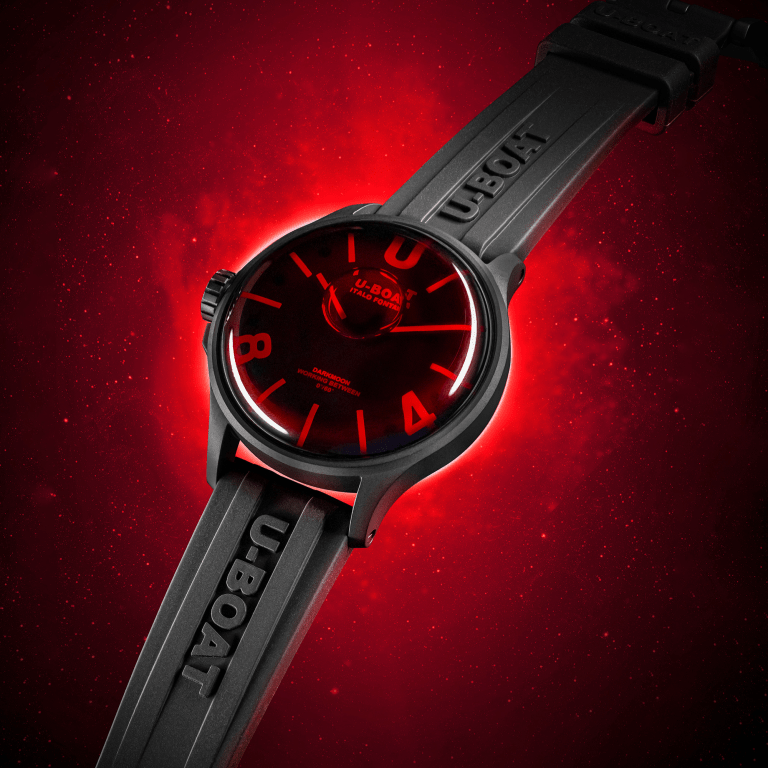 U-Boat Darkmoon 40mm SS Red Glass (9305) - Image 3