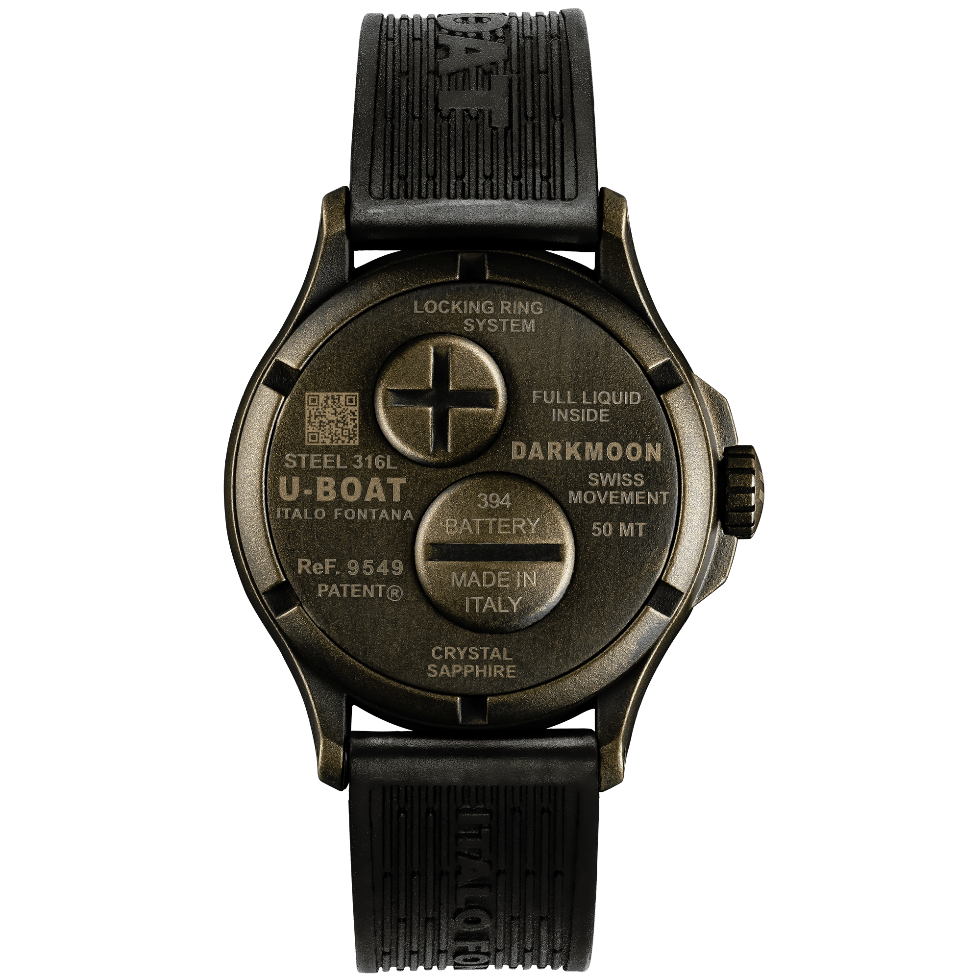DARKMOON 40MM BK BROWN VINTAGE
