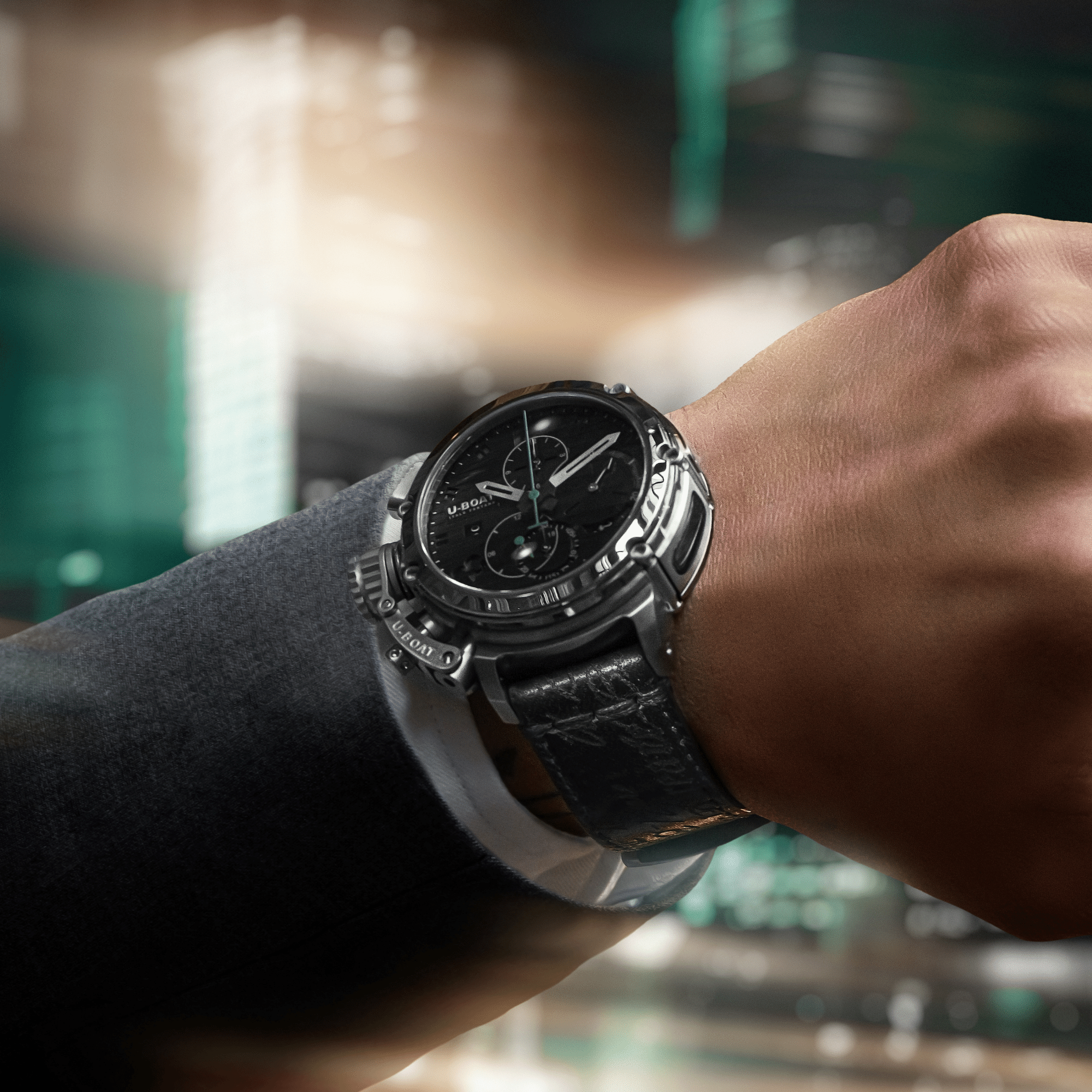 CHIMERA 46MM CHRONO SS NERO
