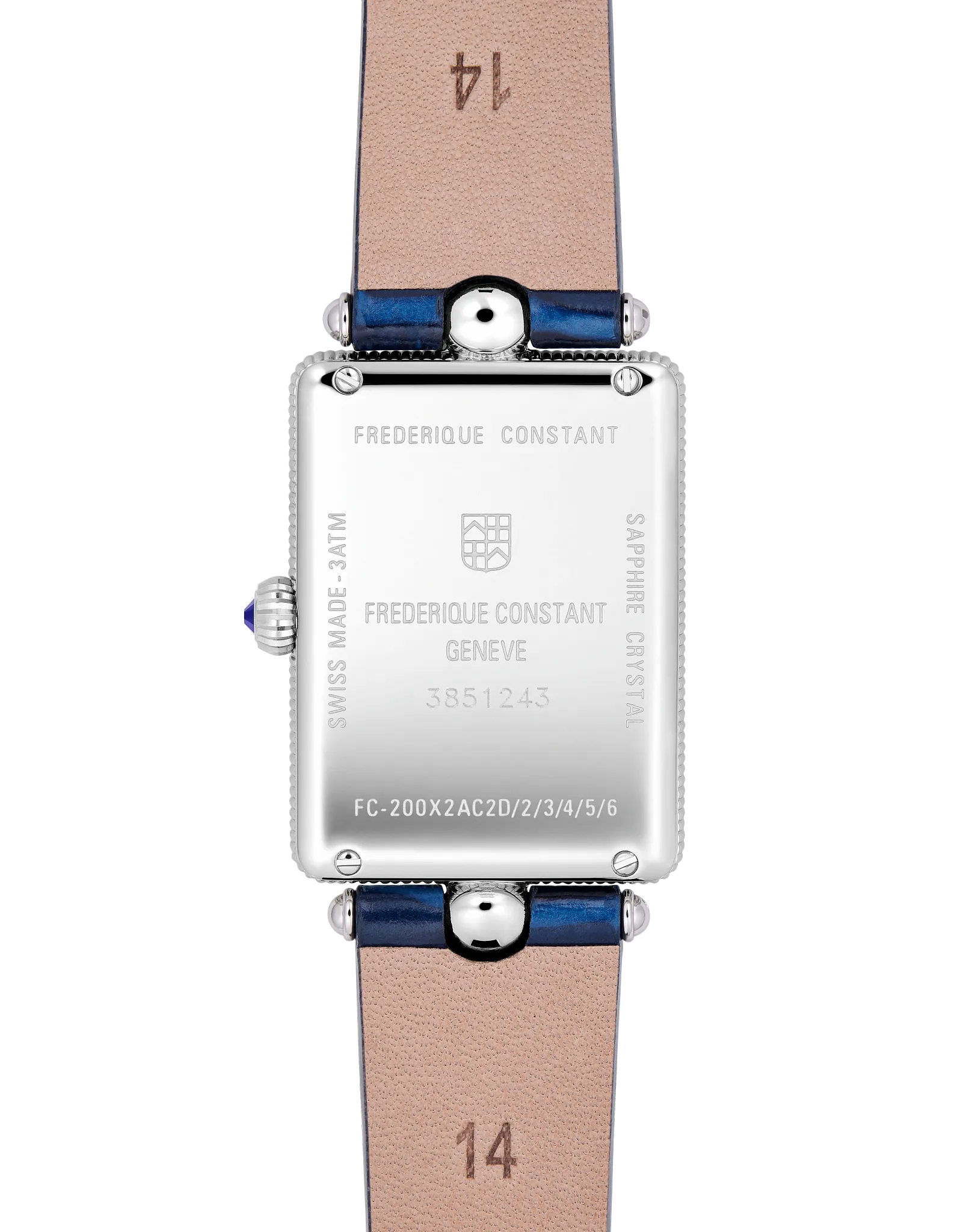 Frederique Constant Art Deco Carrée FC-200MPW2AC2D6