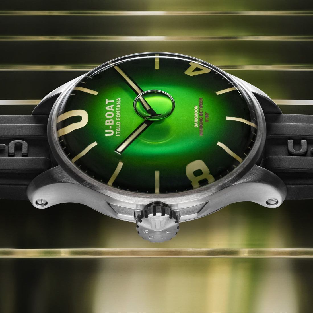 DARKMOON GREEN SS SOLEIL 44MM GREEN 8702-B