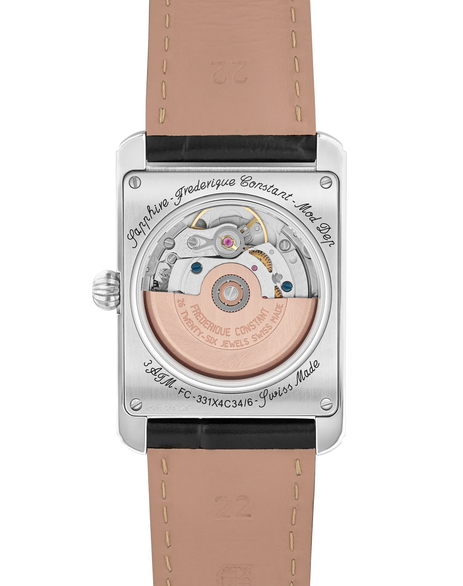 Frederique Constant Carrée Moonphase Automatic FC-333S4C6