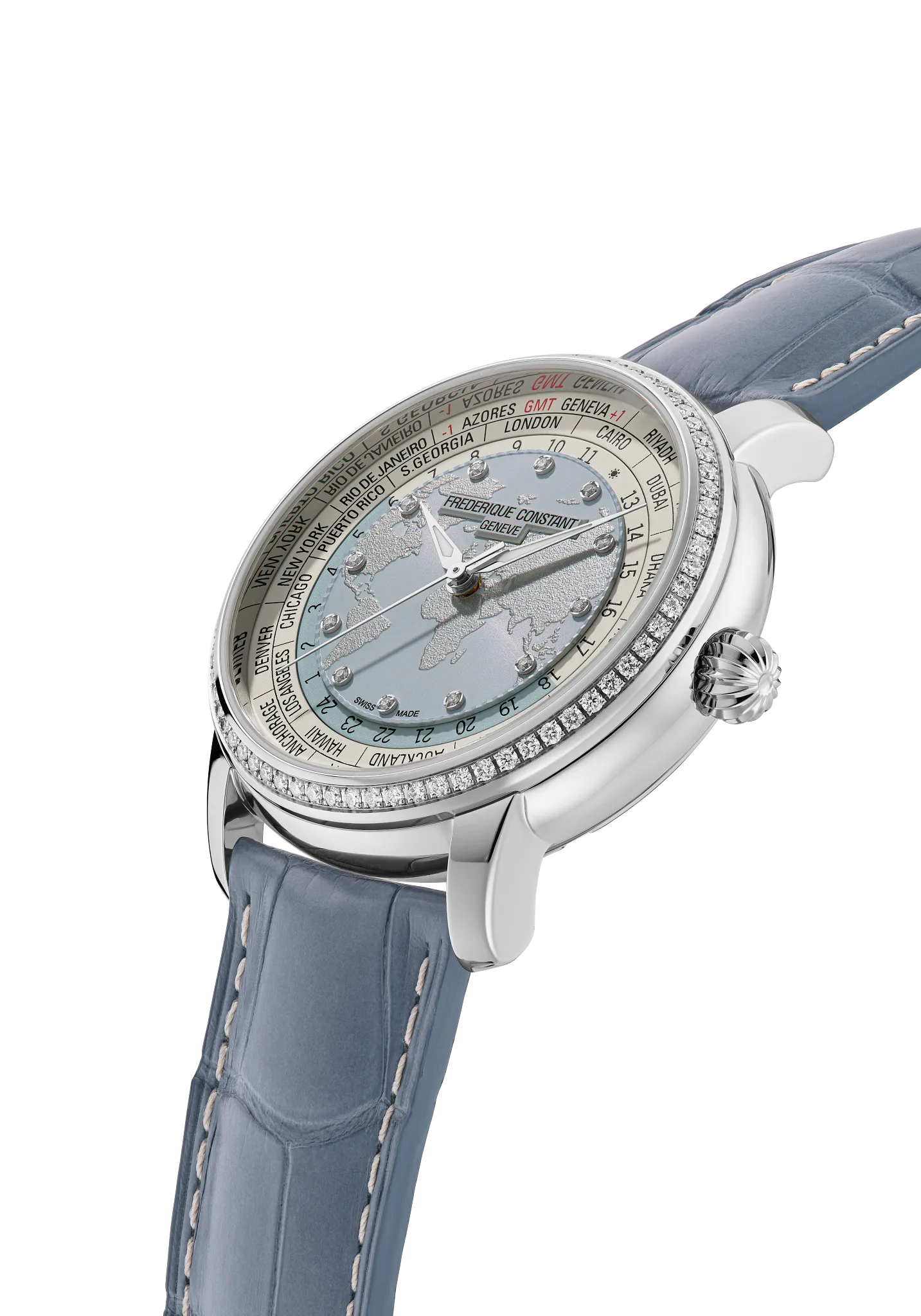 Frederique Constant Classic Worldtimer FC-719LBWD3DH6