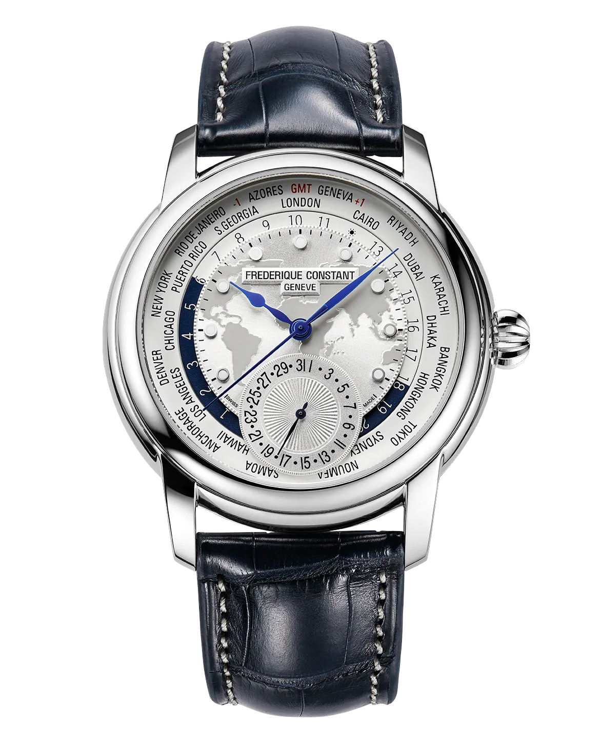 Frederique Constant Classic Worldtimer FC-718WM4H6