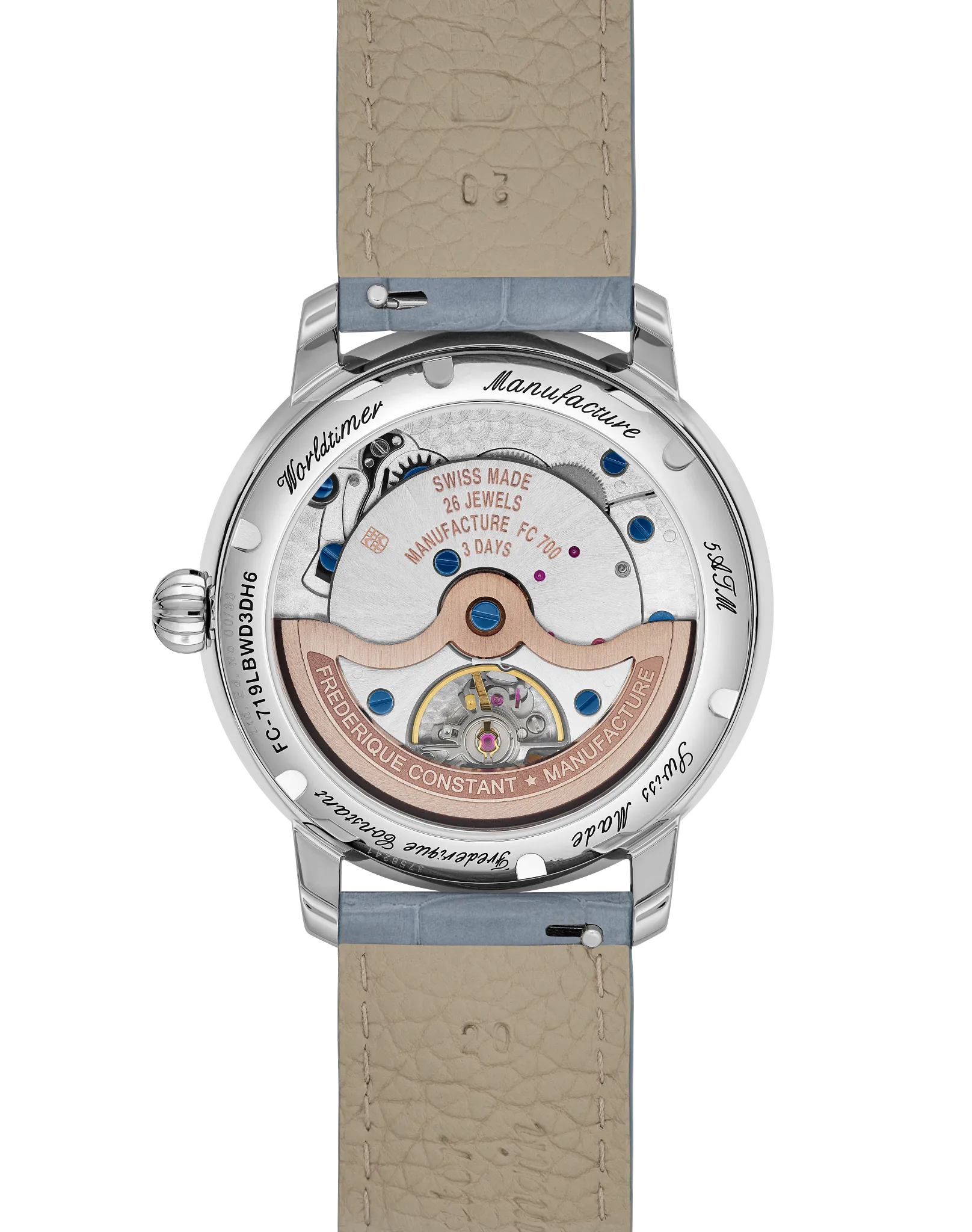 Frederique Constant Classic Worldtimer FC-719LBWD3DH6