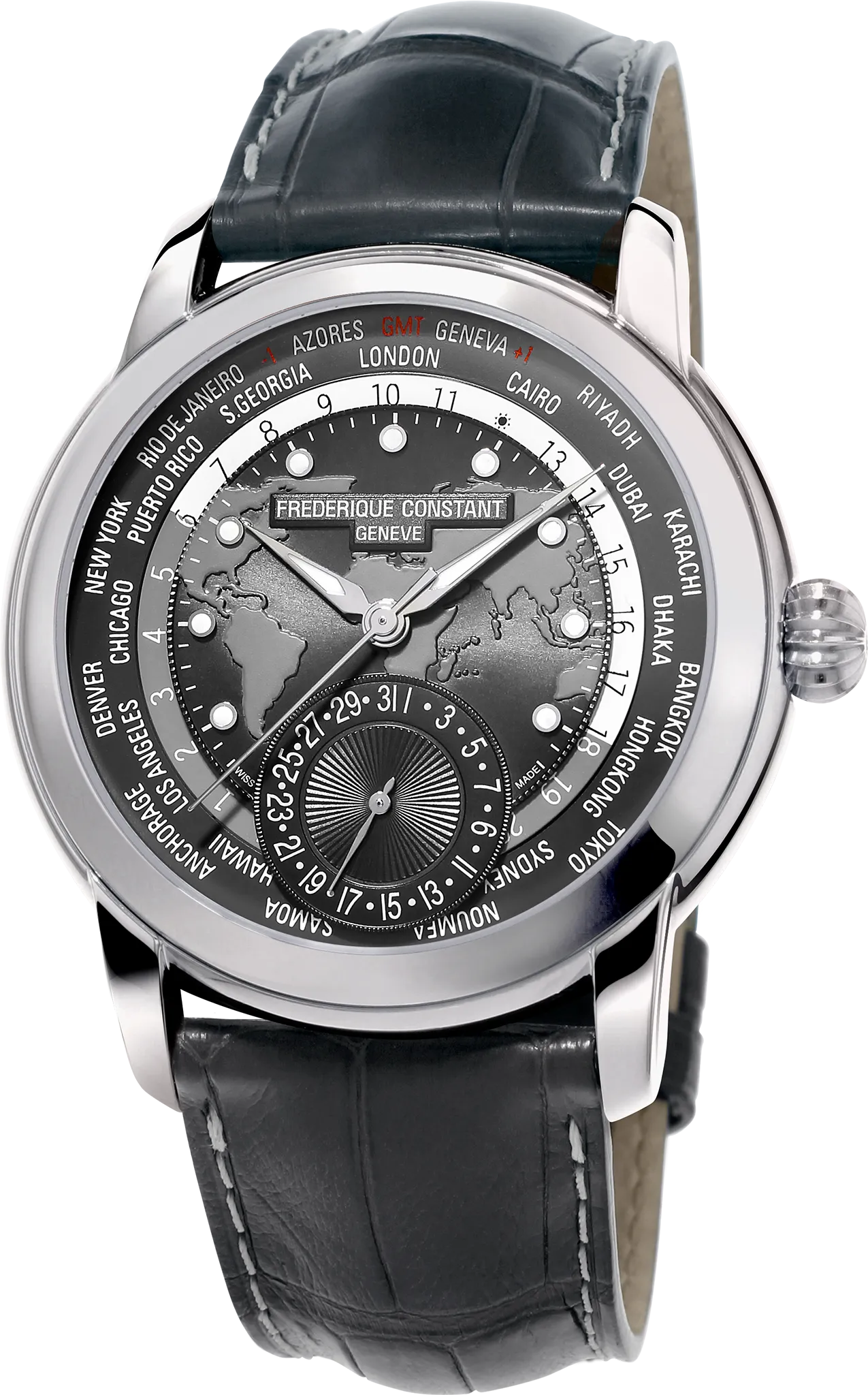 Frederique Constant Classic Worldtimer FC-718DGWM4H6