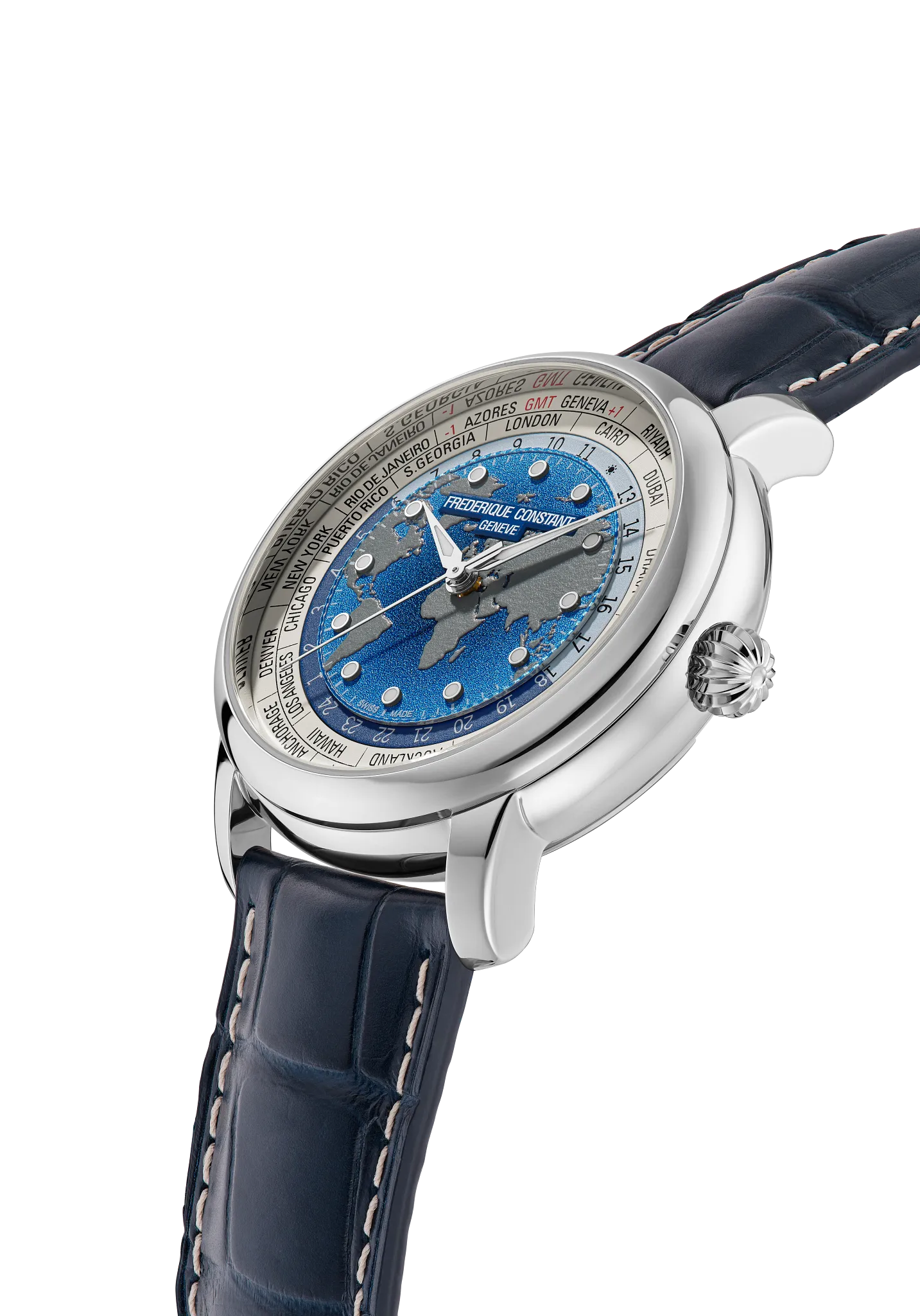 Frederique Constant Classic Worldtimer FC-719BLW3H6