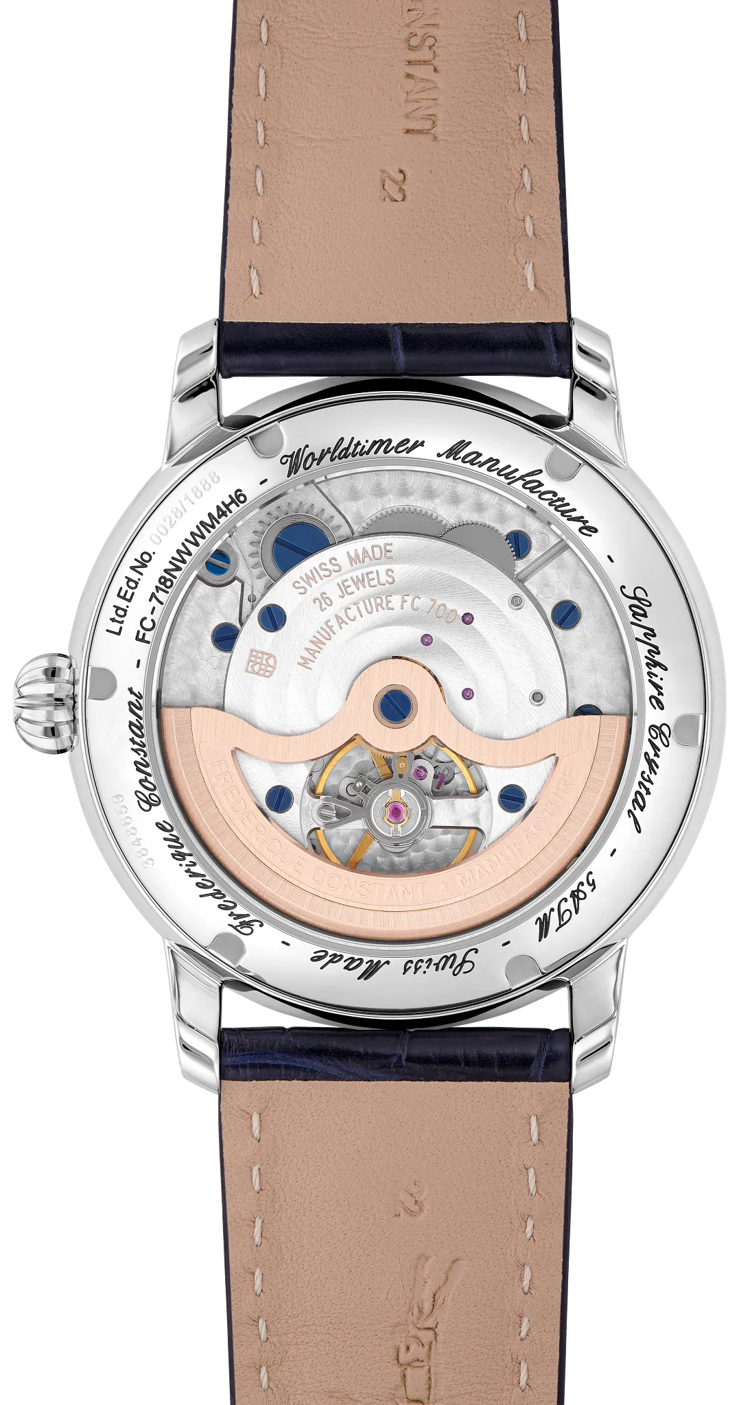 Frederique Constant Classic Worldtimer FC-718NWWM4H6
