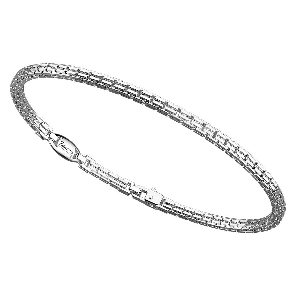 Silver link-only Bracelet