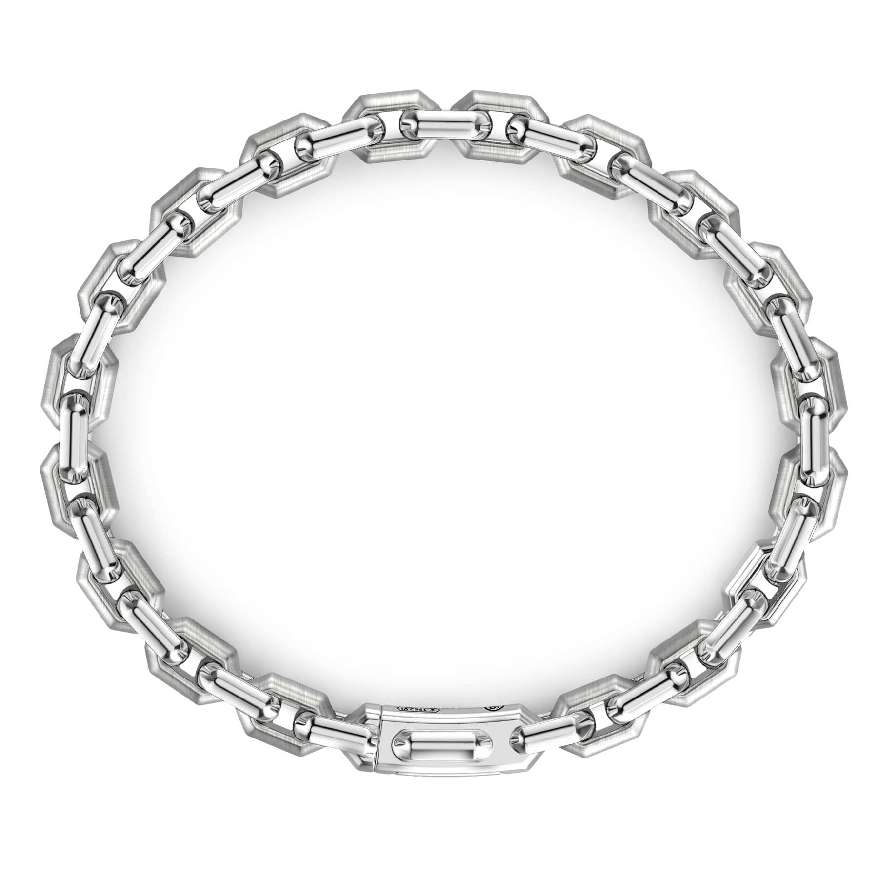 Silver link-only Bracelet