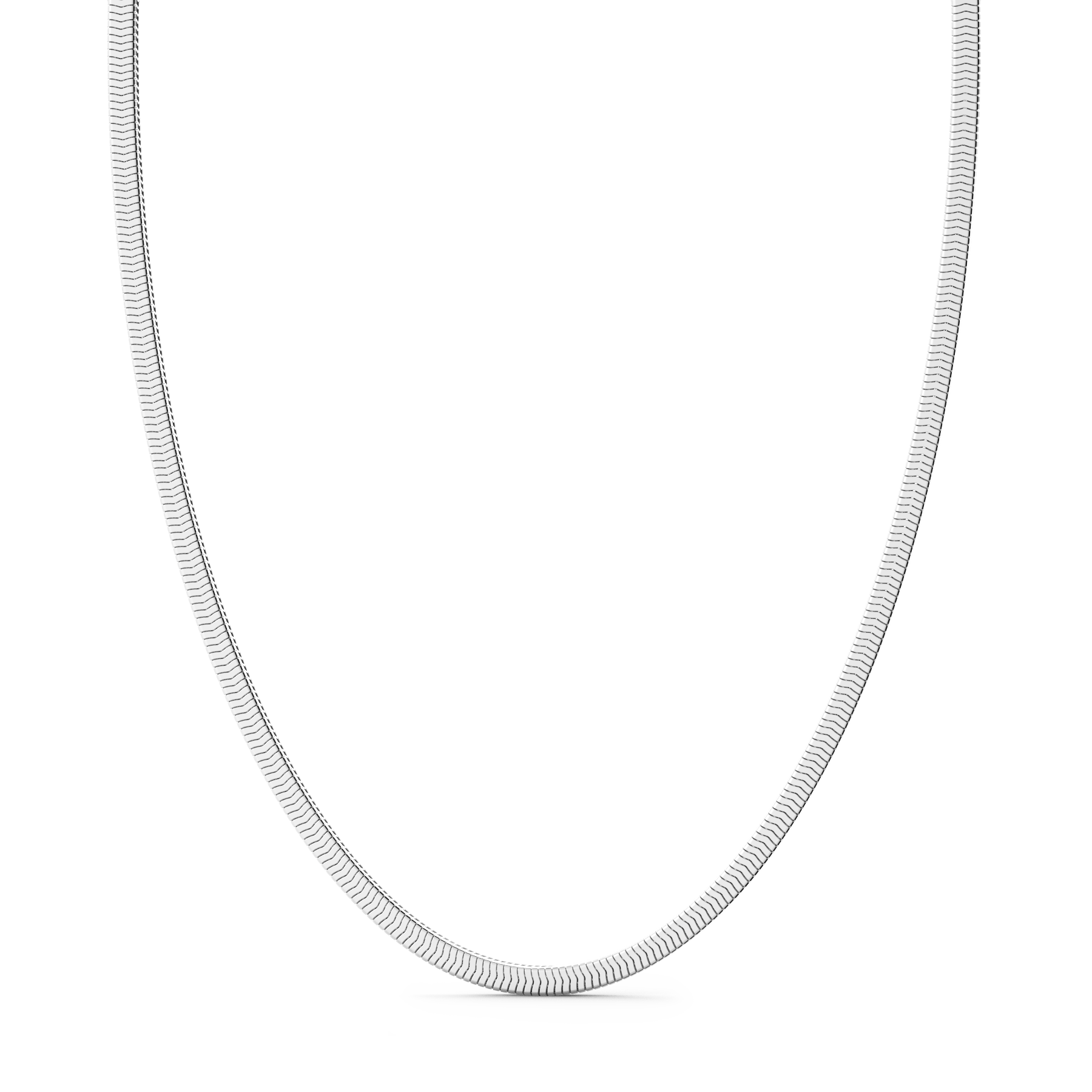 Silver Link Necklace