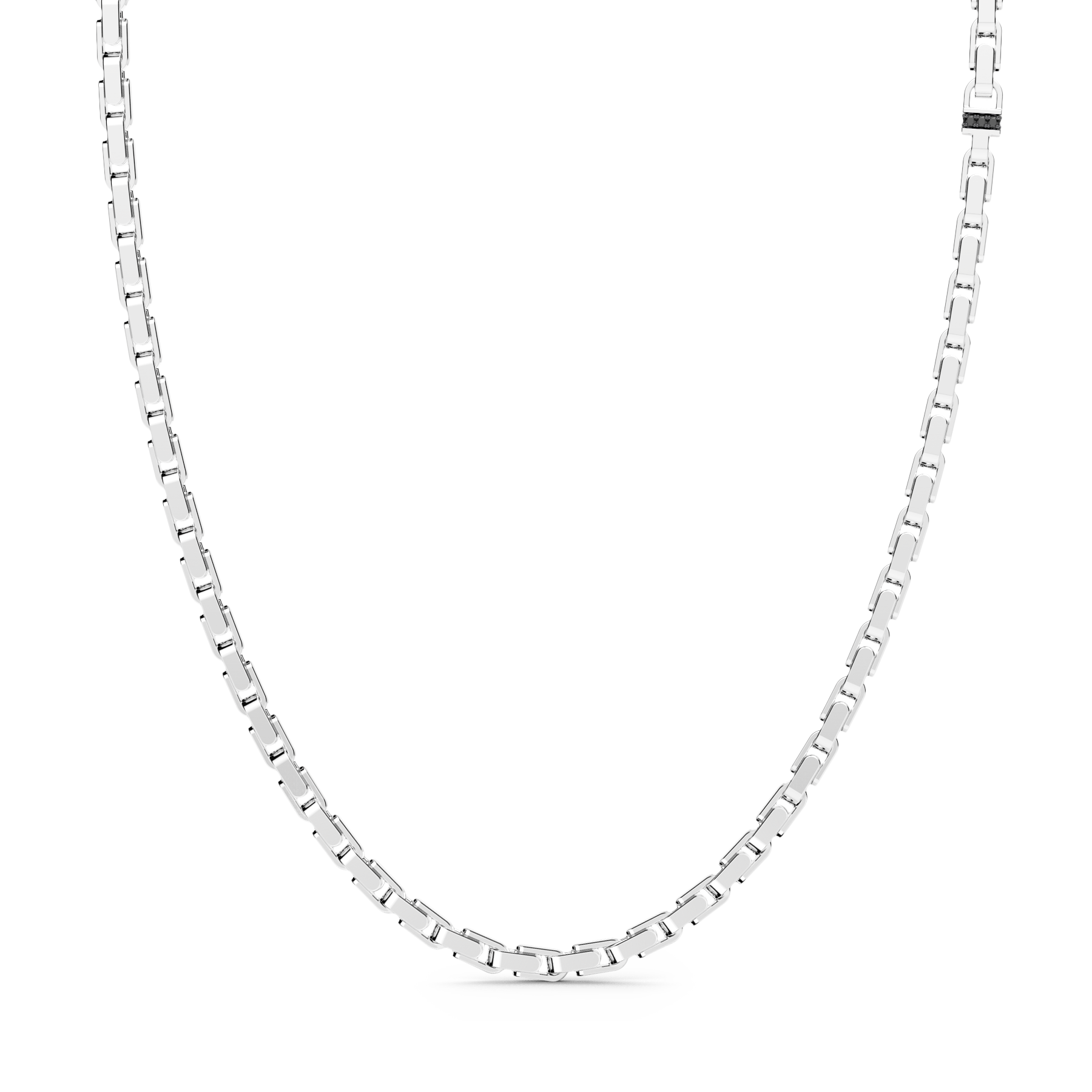 Silver Link-only Necklace