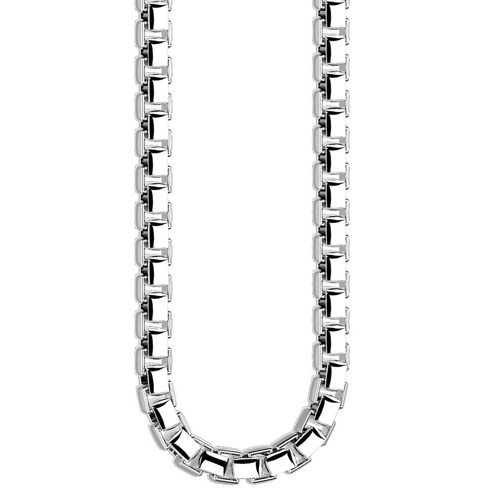 Silver Venetian link Necklace
