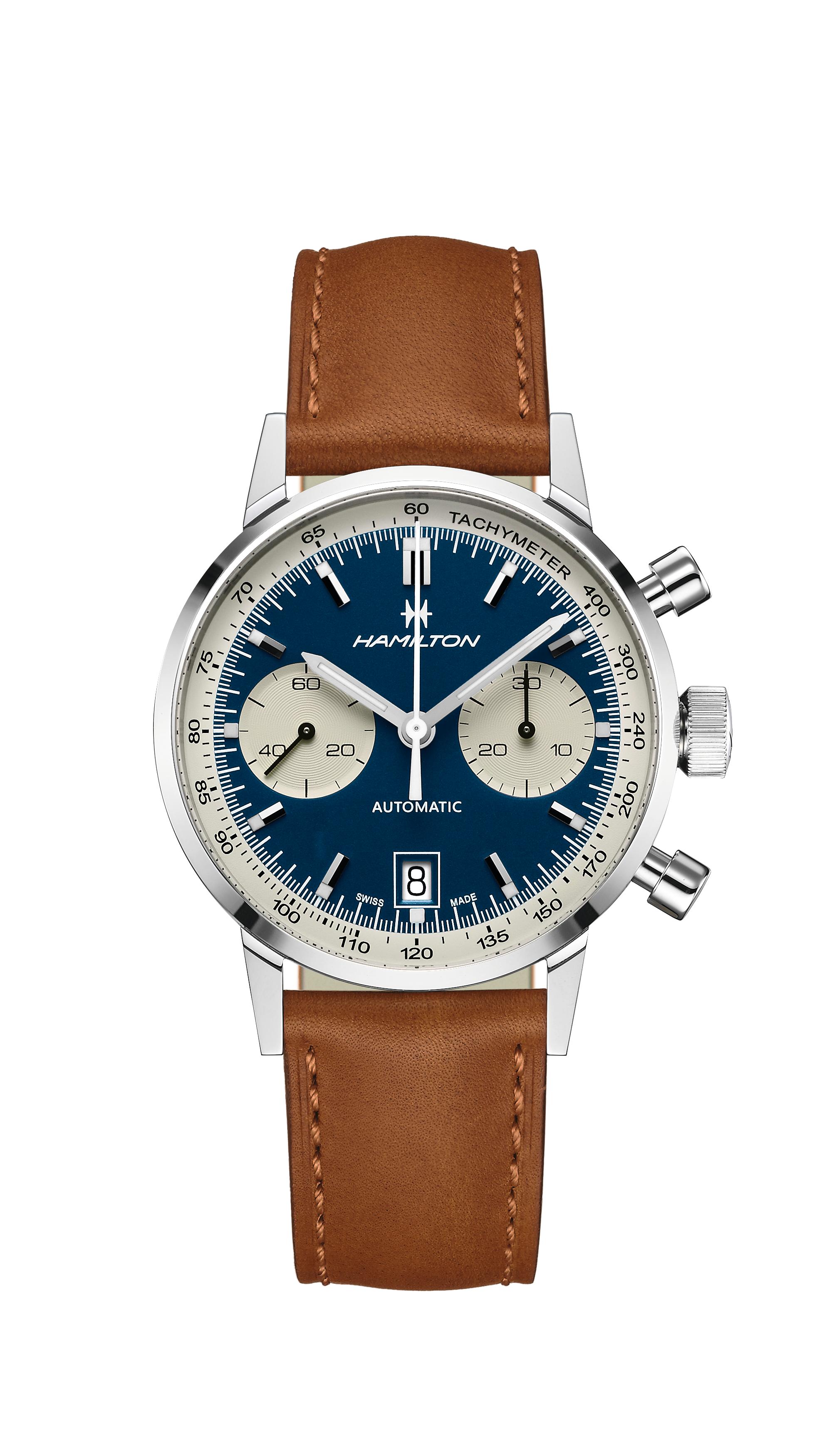 HAMILTON AMERICAN CLASSIC INTRA-MATIC AUTO CHRONO 40MM H38416541