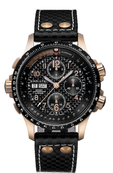 HAMILTON KHAKI AVIATION X-WIND AUTO CHRONO 44MM H77696793