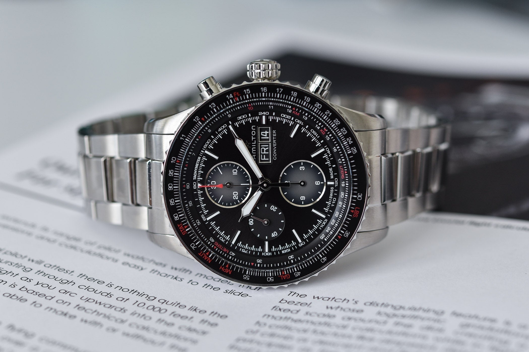HAMILTON KHAKI AVIATION CONVERTER AUTO 42MM H76615130