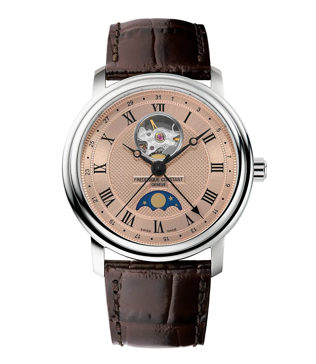 Frederique Constant Heart Beat Moonphase Date FC-335MCSALB4P26