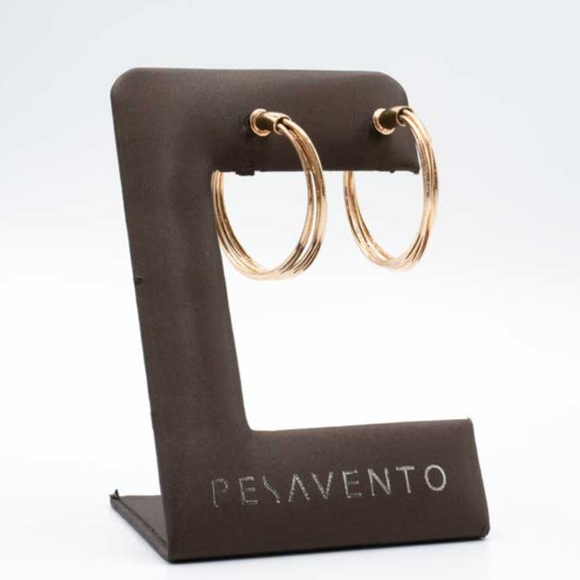 Pesavento Rhodium and Grey Dust Ring WDNAO099