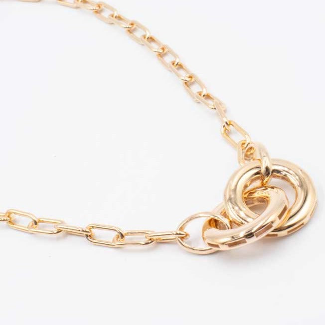 Pesavento Elegance Incrocio Pink Necklace WELGE045