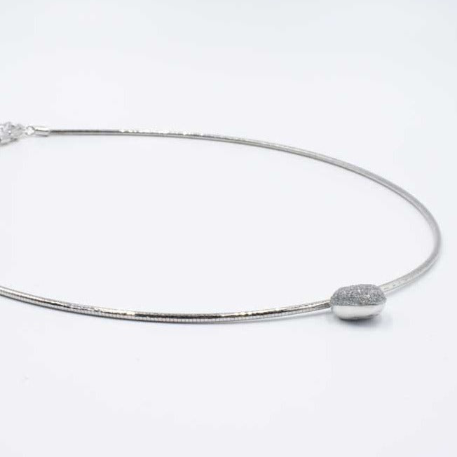 Pesavento Rhodium and Grey Dust Ring WDNAG078