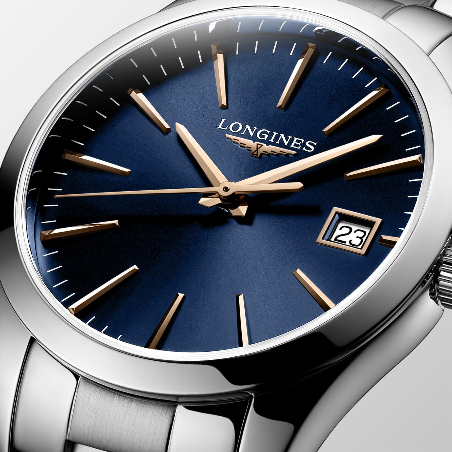 Conquest Classic Quartz watch L2.386.4.92.6