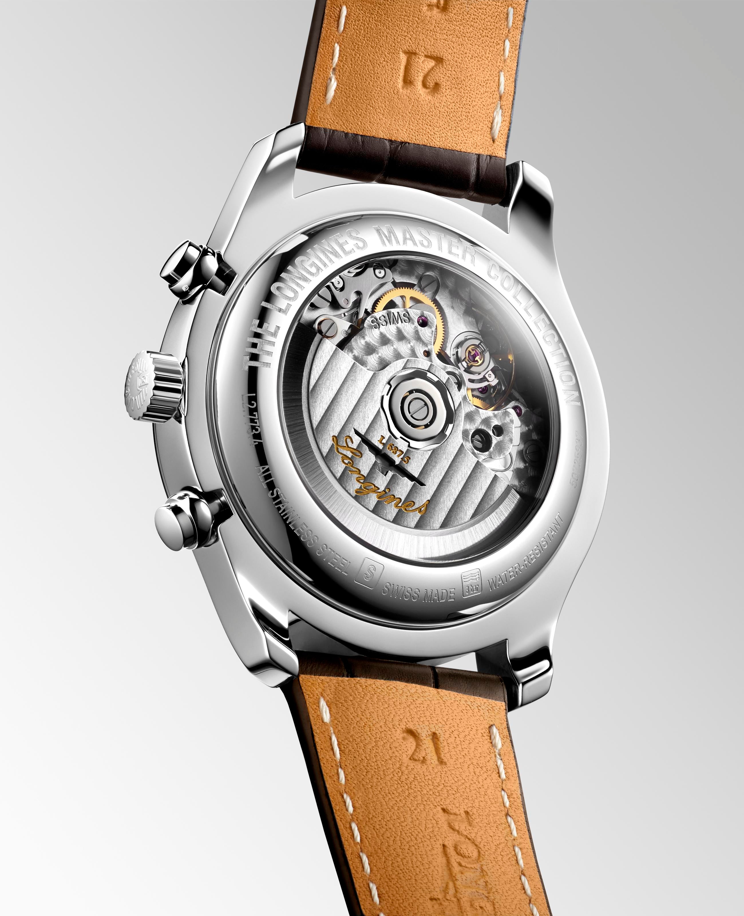 Longines Master Collection 42mm Chronograph With Moon Phase L27734783