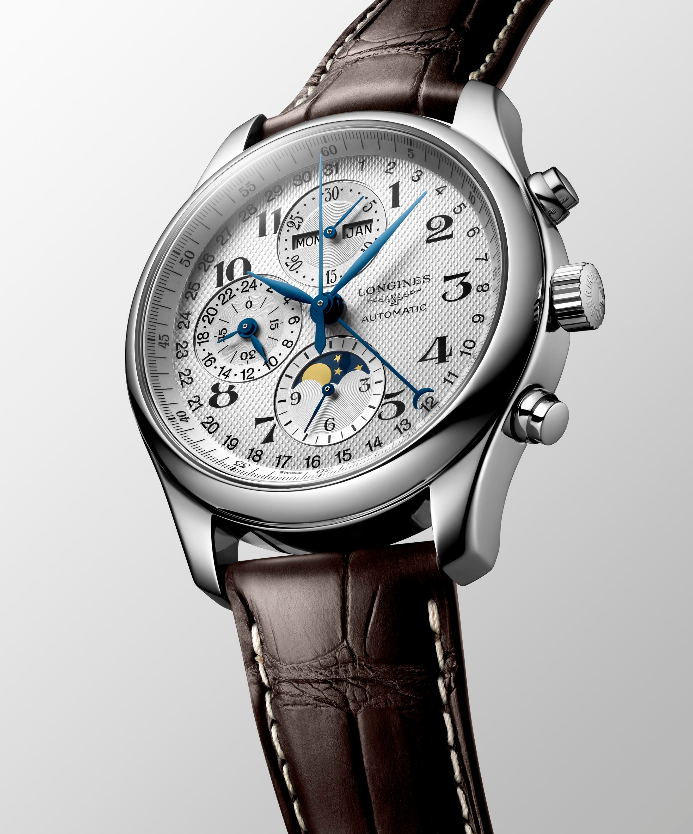 Longines Master Collection 42mm Chronograph With Moon Phase L27734783