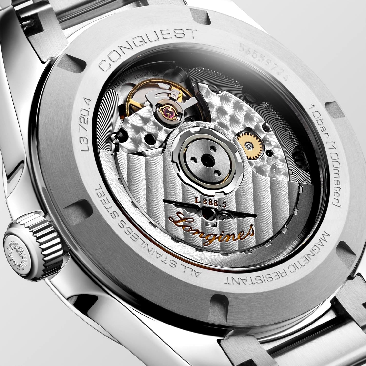 Conquest Automatic watch L3.720.4.52.6