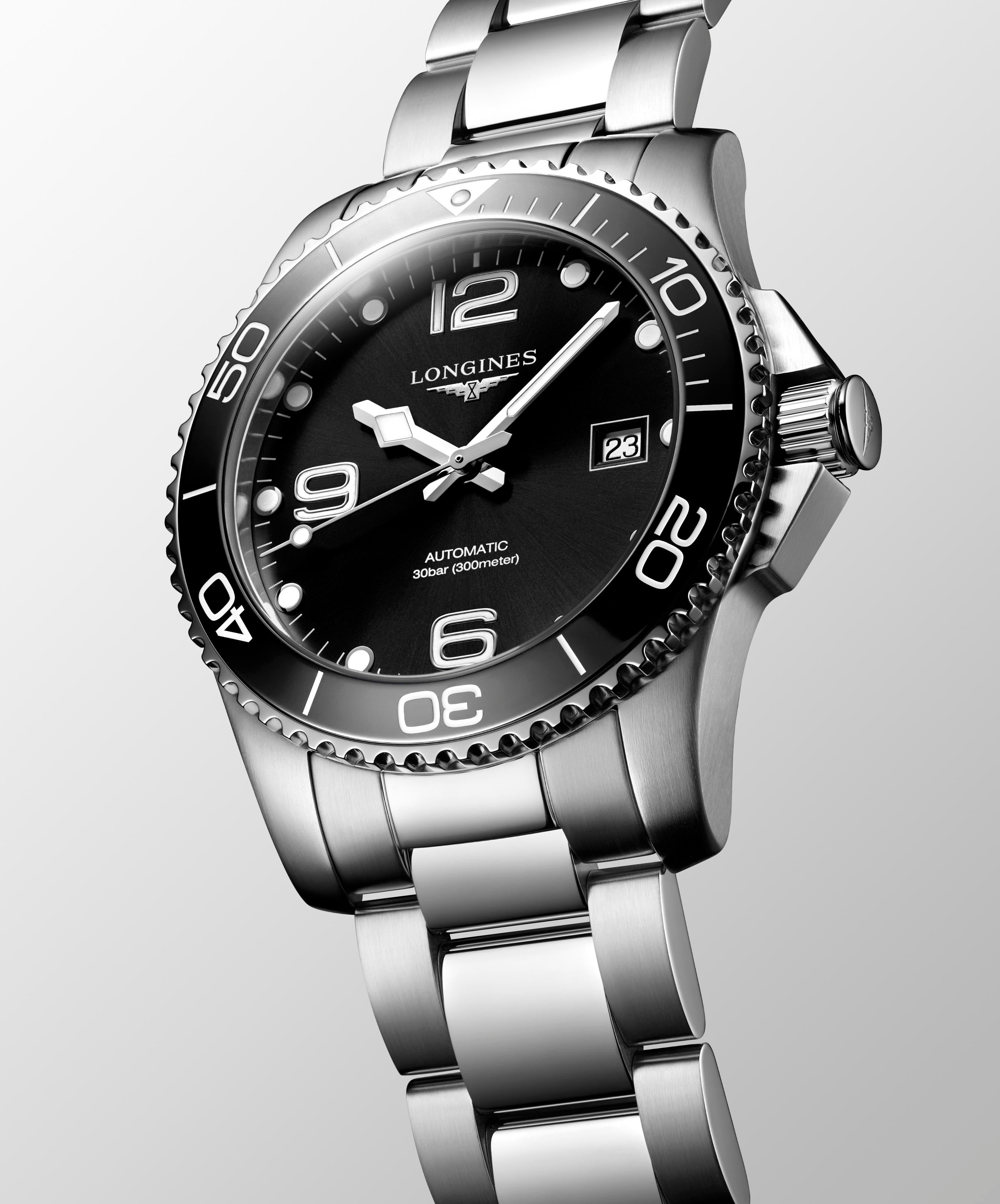 Longines Hydroconquest Ceramic 41mm Automatic Diving Watch L37814566