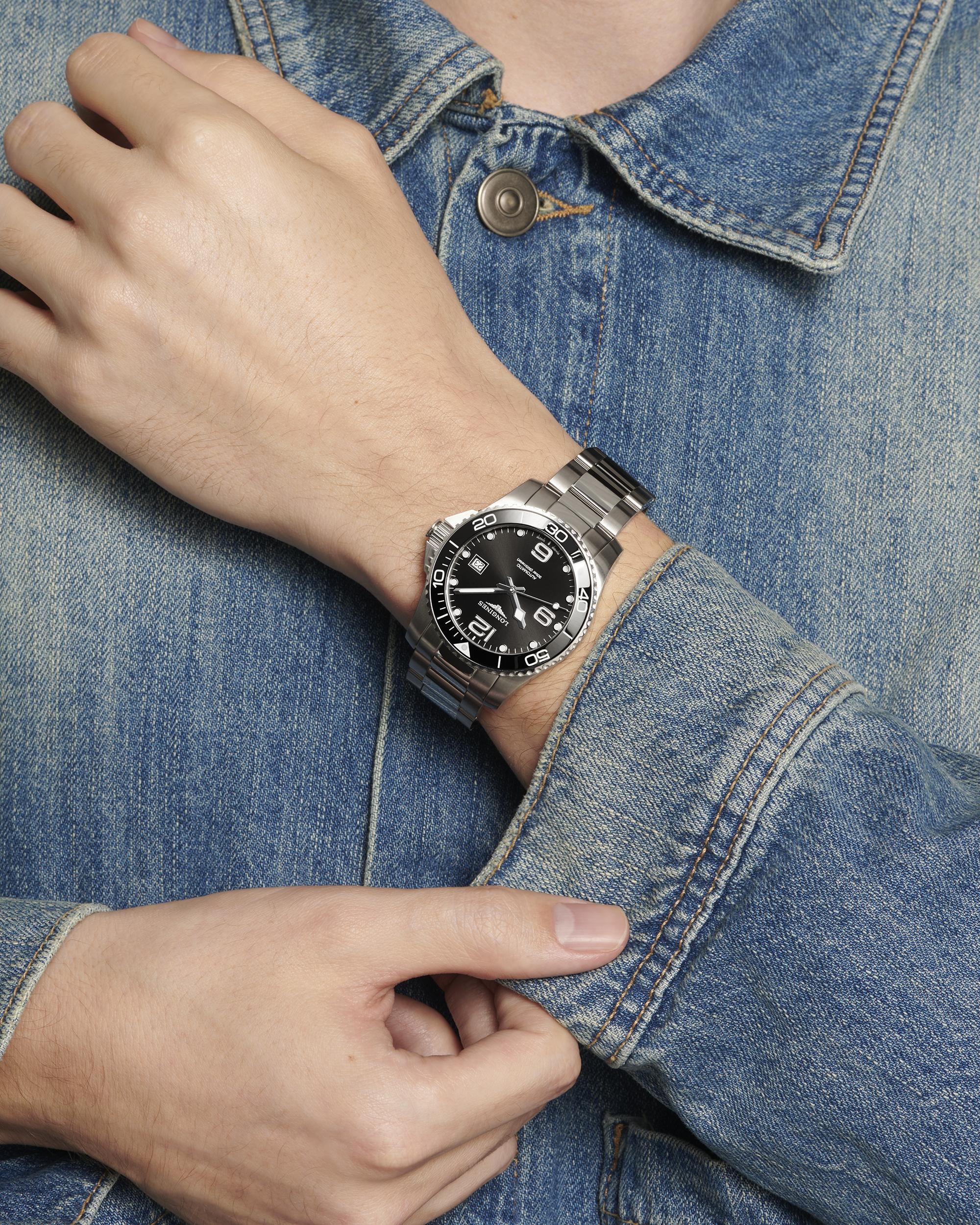 Longines Hydroconquest Ceramic 41mm Automatic Diving Watch L37814566