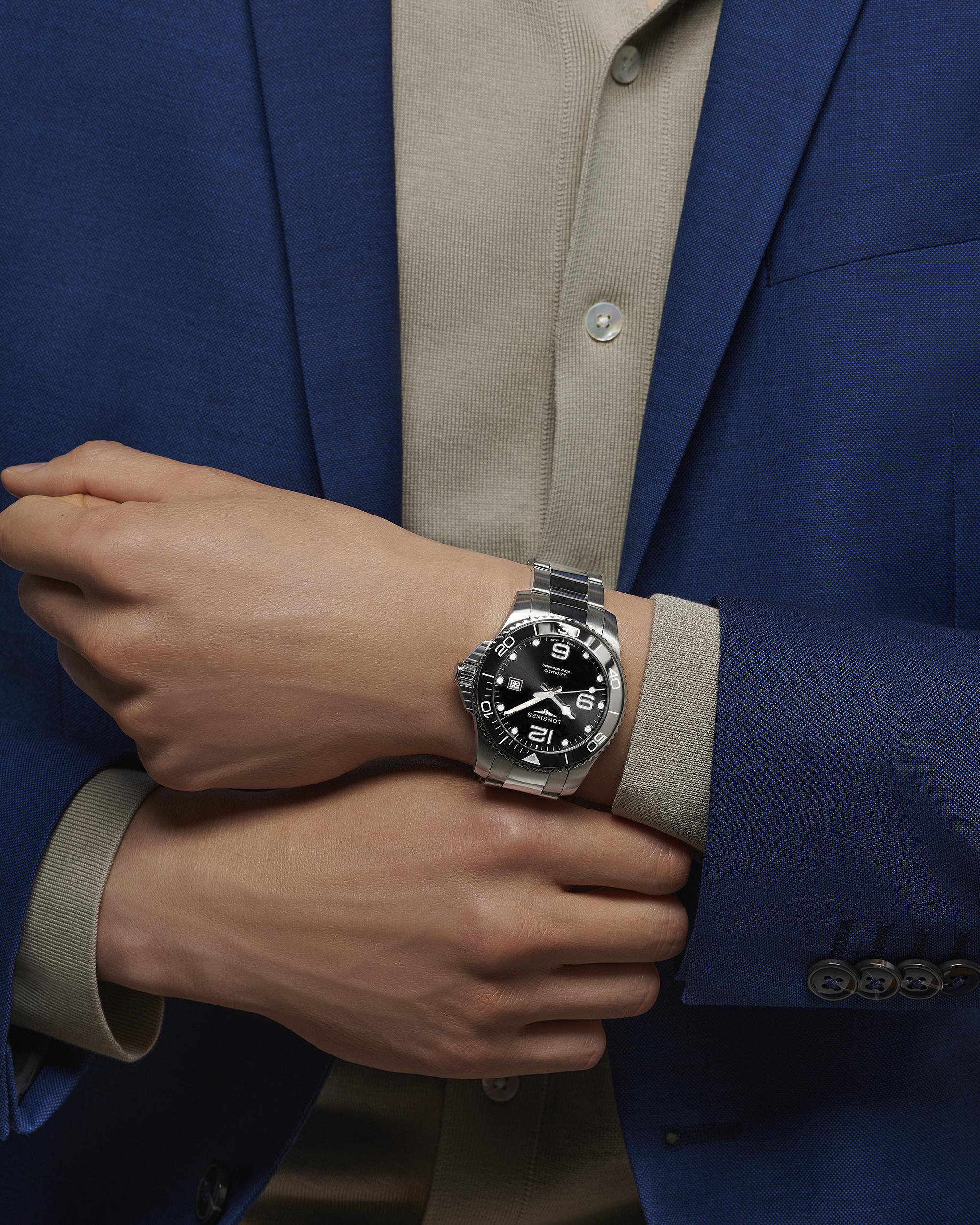 Longines Hydroconquest Ceramic 43mm Automatic Diving Watch