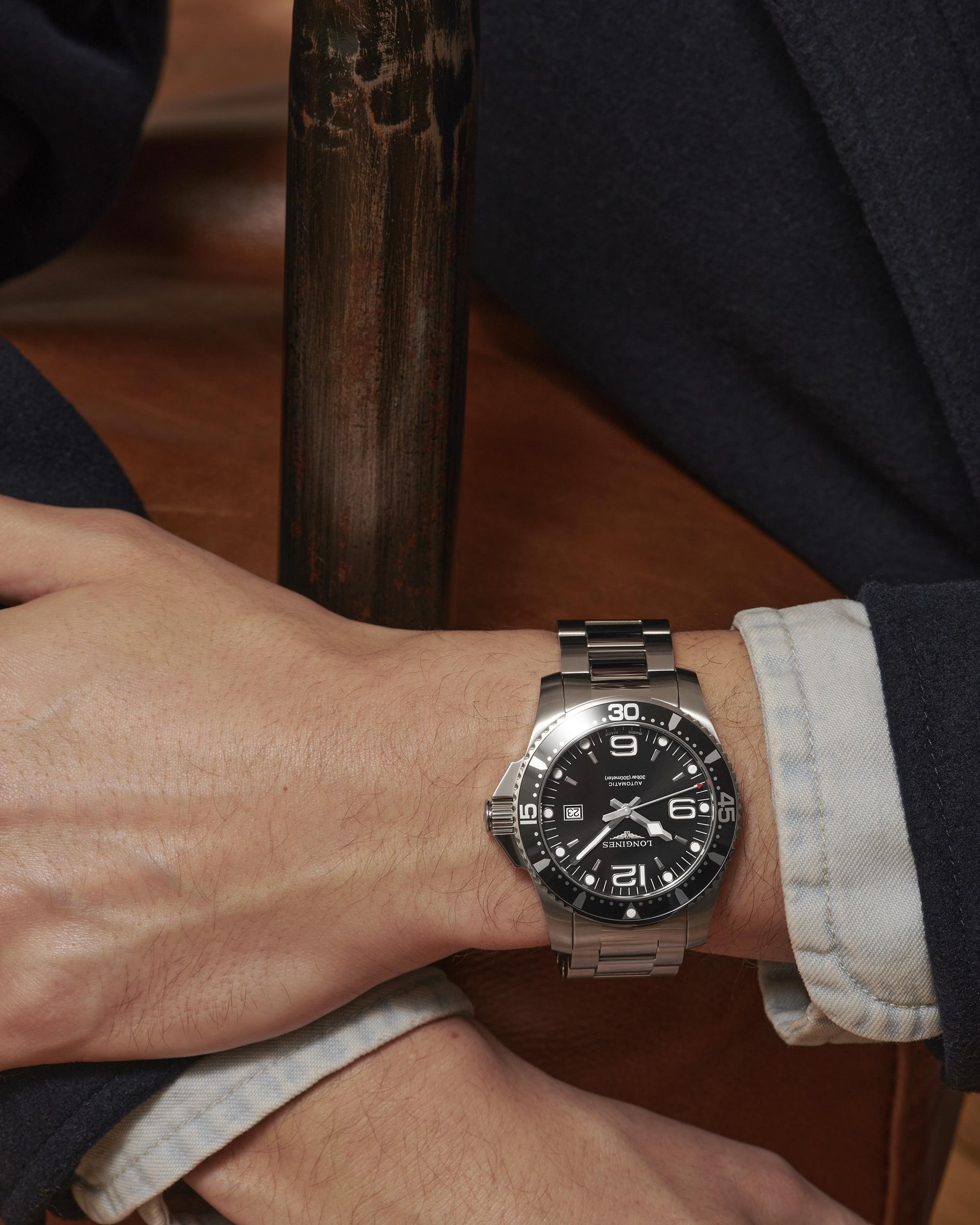 Longines Hydroconquest 44mm Automatic Diving Watch L38414566