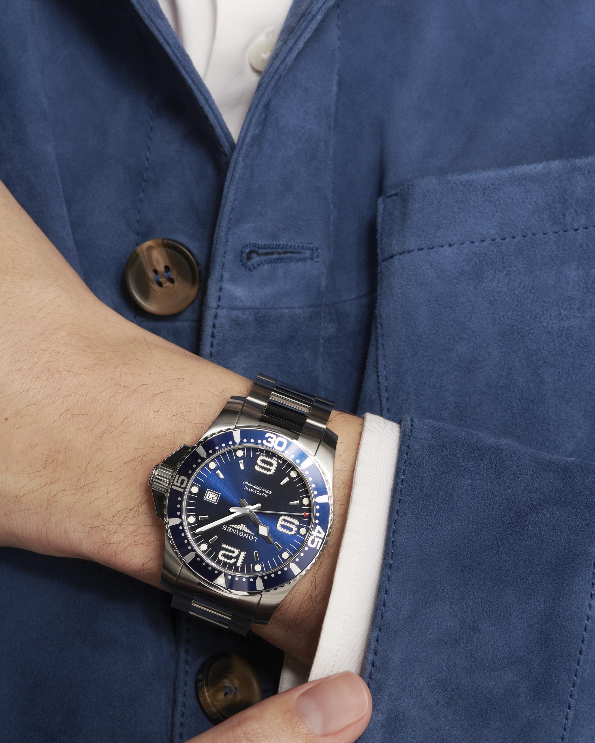 Longines Hydroconquest 44mm Automatic Diving Watch L38414966