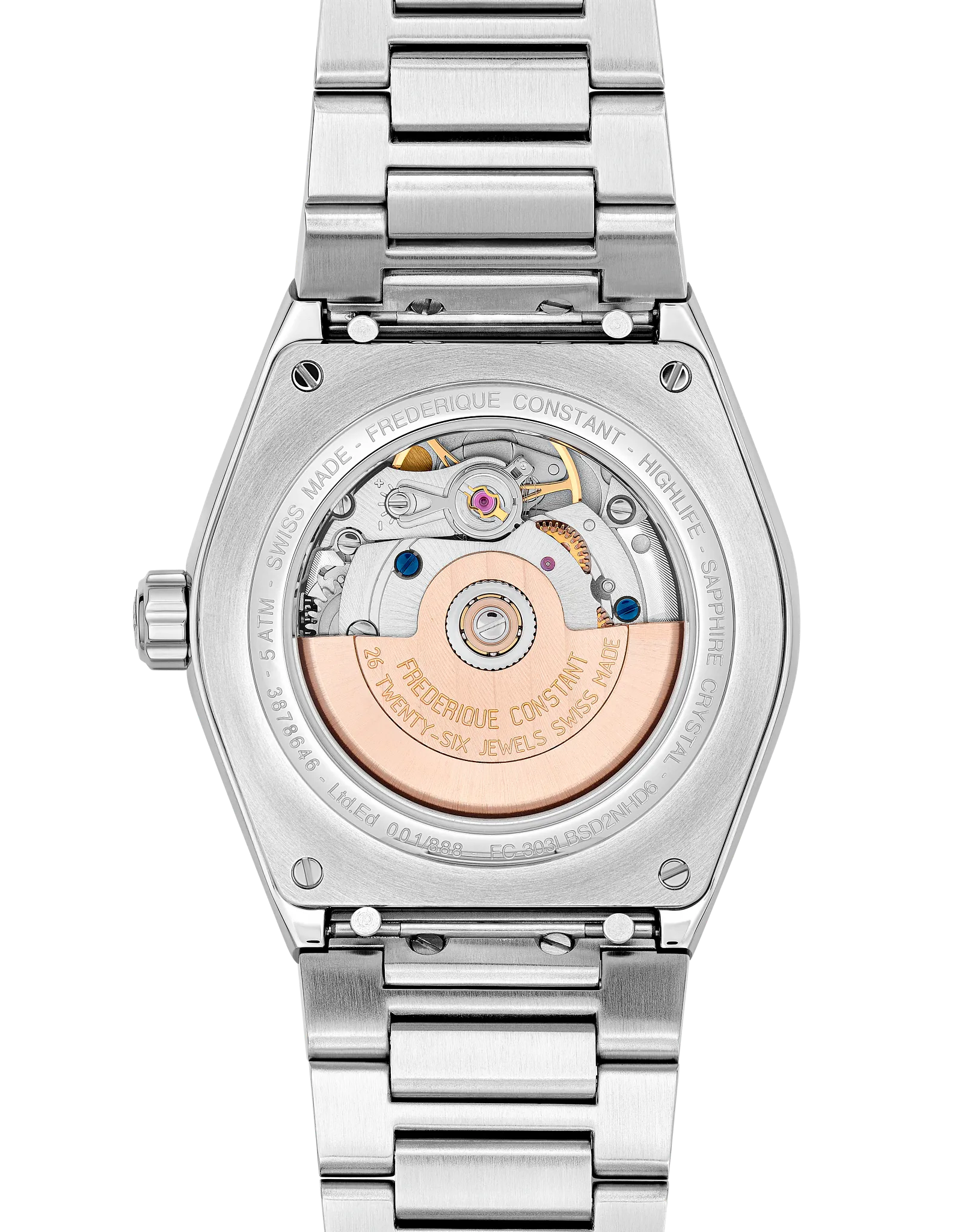Frederique Constant Ladies Automatic Sparkling FC-303LBSD2NHD6B