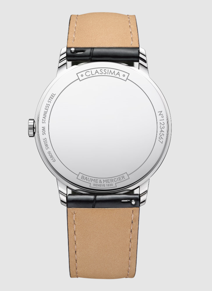 Classima 10323 Watch for men | Check Prices on Baume & Mercier Back
