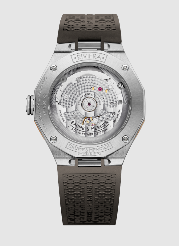 Riviera 10720 Watch for men | Check Prices on Baume & Mercier Back