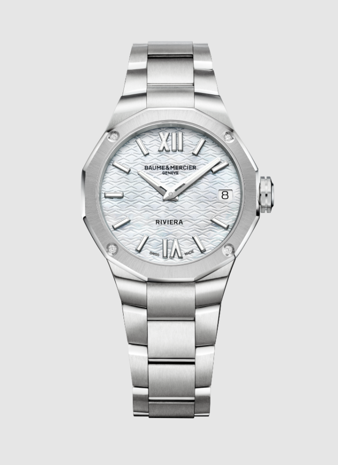 Riviera 10729 Watch for ladies | Check Prices on Baume & Mercier Front