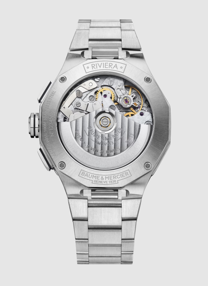 Riviera 10827 Watch for men | Check Prices on Baume & Mercier Back