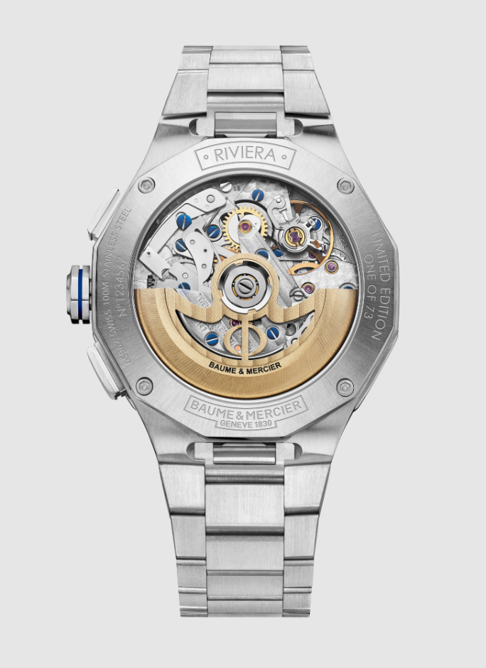 Riviera 10828 Watch for men | Check Prices on Baume & Mercier Back