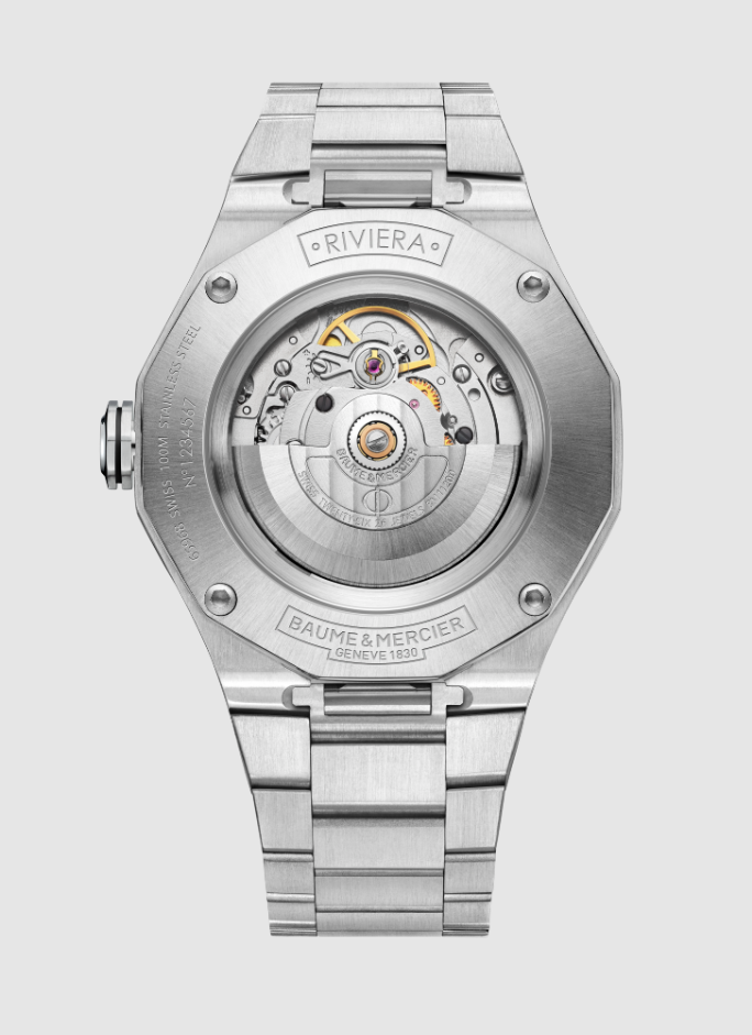Riviera 10829 Watch for men | Check Prices on Baume & Mercier Back