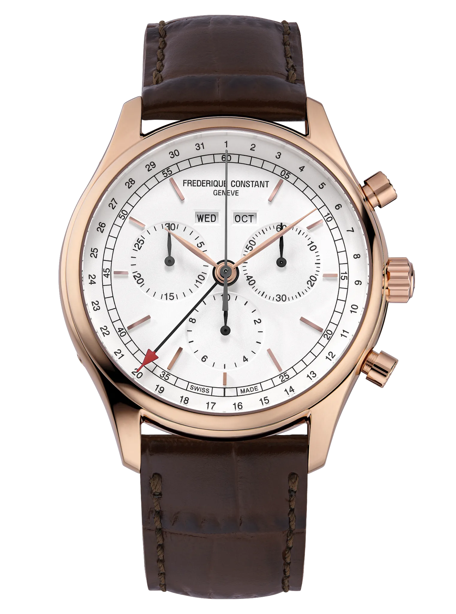 Frederique Constant Quartz Chronograph Triple Calendar FC-296SW5B4